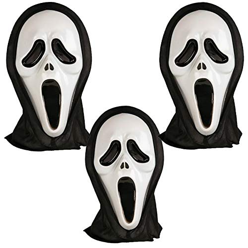 Western Era Ghost Comic FACE MASK Fawkes Mask Anonymous Edition Face-Mask Perfect Fit Cosplay (Set of 3) (B088PHWSTK) Amazon Price History, Amazon Price Tracker