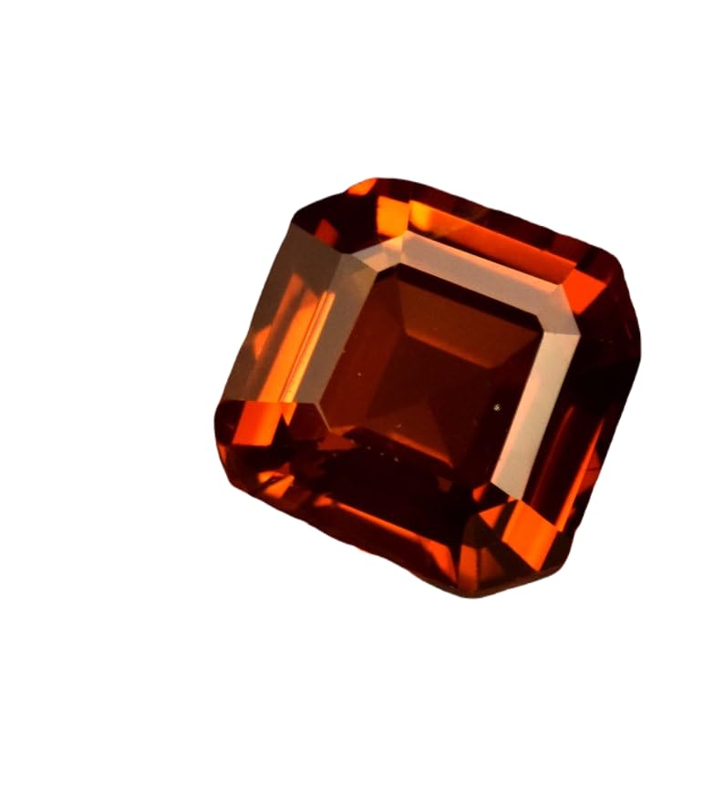 Grenat Hessonite naturel gemme 10x10mm pour fabrication de collier