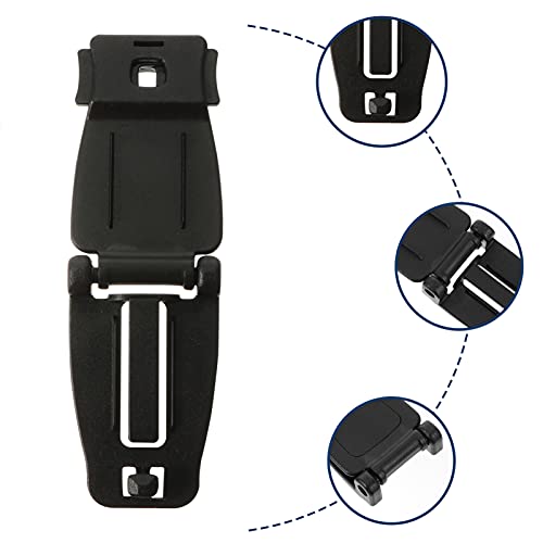 VALICLUD 10 Pcs Acessórios Para Mochila Conector Para Bolsa Clipes De Capa De Ferramenta De Gerencia