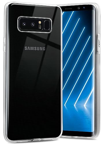 Coque Samsung Note 8 transparente silicone antichoc pour téléphone