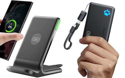 Estación de carga INIU inalámbrica y power bank 10000mAh