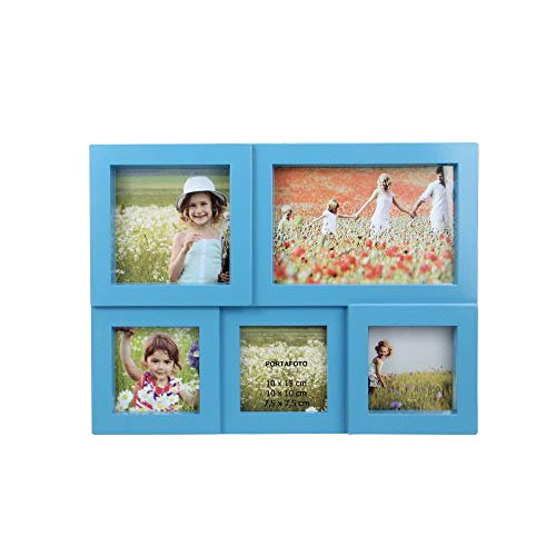 Northlight Blue Multi-Sized Puzzled Photo Picture Frame Collage Wall Decoration #TOP20
