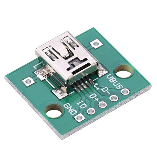 10PCS Micro USB to DIP Adapter Connector Module Board 5P for 2.54mm PCB Board DIY USB Power