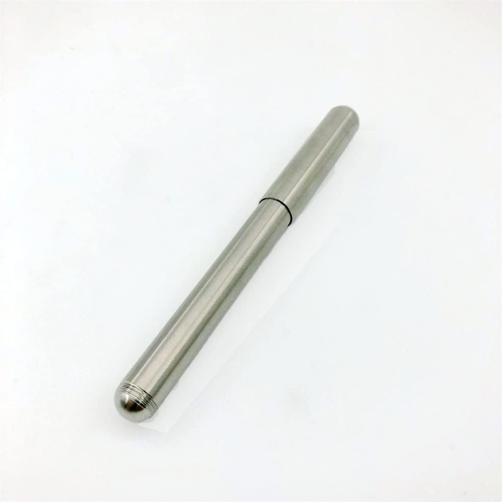 Outdoors Writing Tools Silver Color Pocket Pen