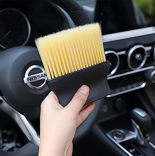 Image of Antson Interior Cleaning Brush Multipurpose Car Interior AC Vent Dashboard Dust Dirt Cleaner Cleaning Brush for Car Interior PC Laptop Keyboard Electronic Gadgets Cleaning Brush (AC Vents Brush)