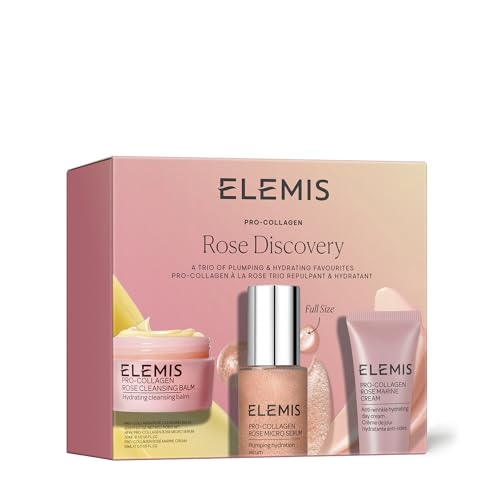 ELEMIS-Pro-Collagen-Rose-Discovery-Kit-Skincare-Routine-for-Fine-Lines-and-Wrinkles-Soothes-Plumps-and-Hydrates-the-Skin