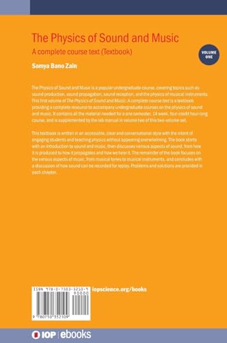 Physics of Sound and Music: A complete course text (Textbook) - Image 2