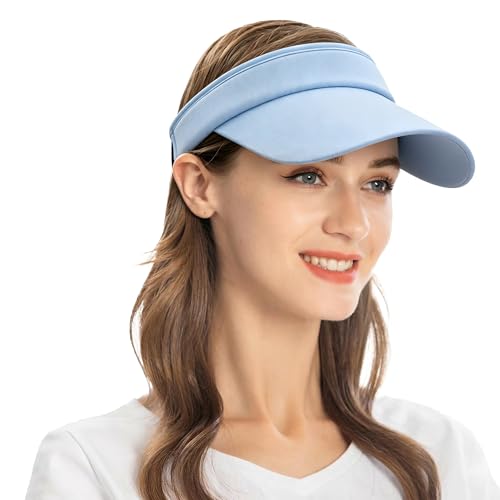 Visière de sport femme finis les yeux éblouis au golf et tennis cet été