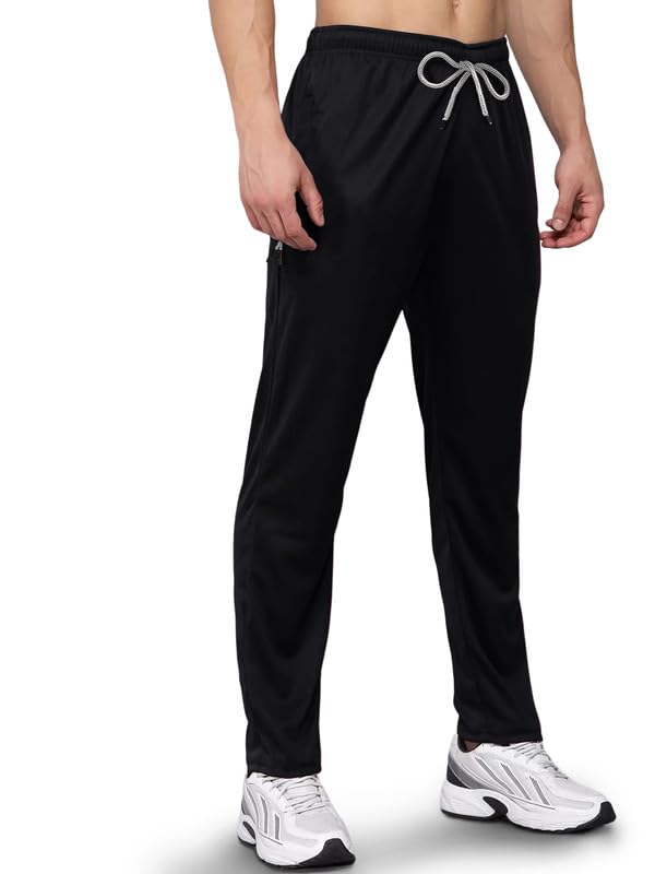 Image of Pinkmint Men's Combo Casual Trousers l Stylish Side Pocket with Zip l Lightweight & Comfortable Troser Pant for Summer (Pack of 2)