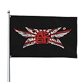 BABYMETAL ベビーメタル旗 応援 装飾 フラグ リビングルーム 車庫 庭園 ファッション 記念 4x6ft/122x183cm