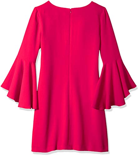 Eliza J Women's Bell Sleeve Dress (Regular and Plus), Pink, 4