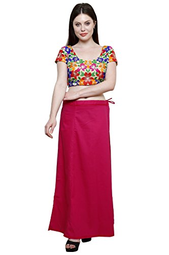 Image of Pistaa combo of 3 Women's Cotton Best Indian Readymade Inskirt Saree petticoats