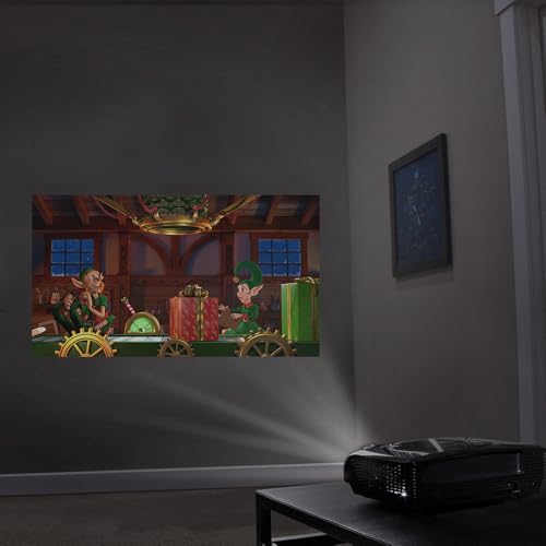 Pantalla trasera de proyección tela 60"x40" Santa's Workshop DVD miniatura 4