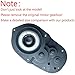 12 Volt RS550 35000RPM High-Speed Motor Gearbox for Power Wheels Kid's Ride On Toys Car Upgrade,12V Motor Replacement Ford Raptor F150/Done Race/Derica Off-Road/Kawasaki/Wrangle