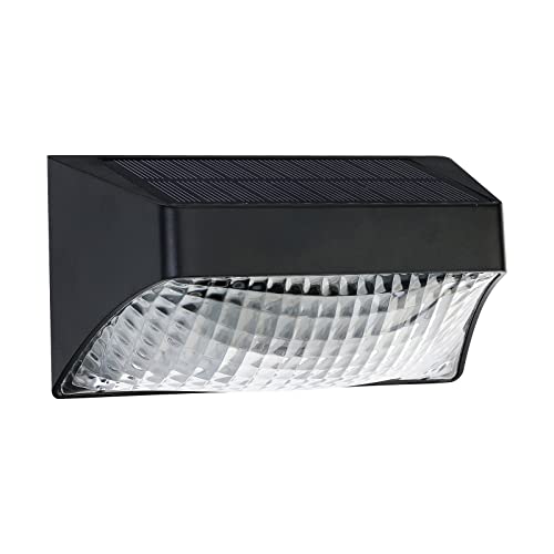 hardoll Solar Wall Lights for Home Waterproof Garden 4 LED Outdoor Decorative Lamp (Pack of 1)