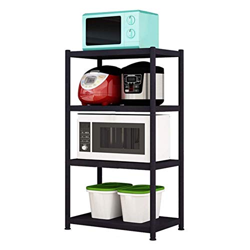 Étagère d'angle de cuisine avec cadre en métal au design décoratif