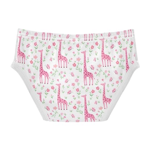 Cute Pink Giraffes Toddler Boy's Underwear 2T 202c15802