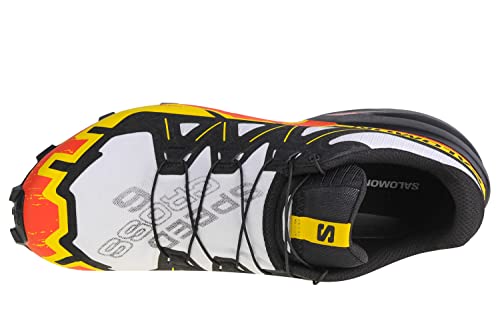 Salomon Speedcross 6 White/Black/Empire Yellow 10.5 D (M) #TOP2