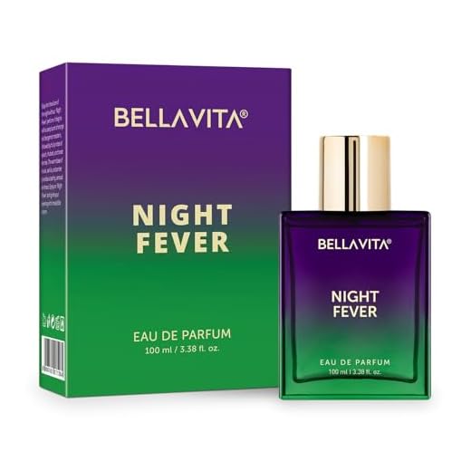 BELLAVITA Night Fever | Long Lasting Eau De Parfum 100ml Perfume for Man and Woman | with Bergamot Mandarin, Peach, Musk & Vanilla | Fruity Premium Unisex Fragrance Scent