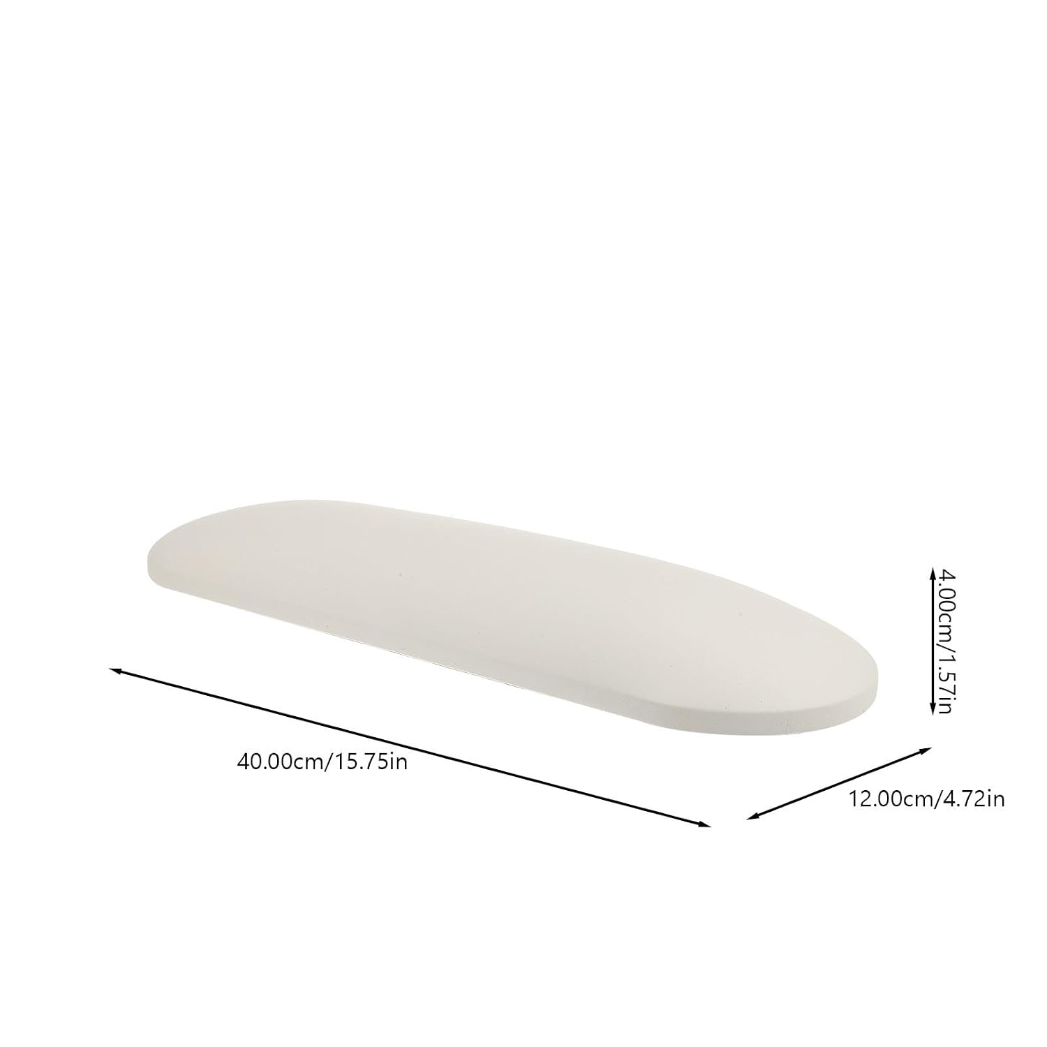 Didiseaon Nail Art Hand Rest Cushion Manicure Hand Pillow White Soft Support for Salon and Home Use