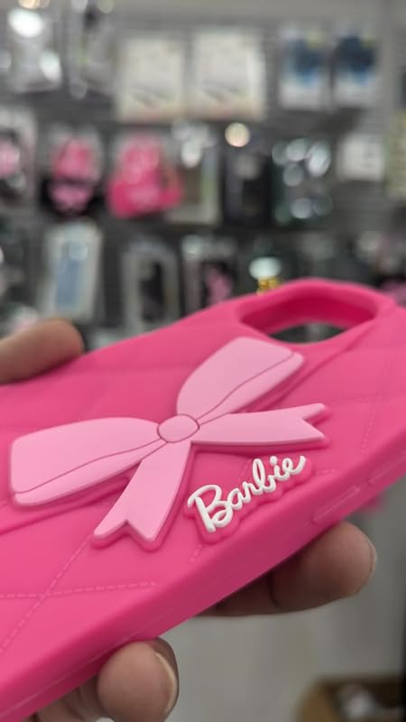 Image of COVERLY Luxury Sling Bag Doll Bow Phone Case Cover for iPhone 15 Pro Max Handbag Purse Doll Case with Strap,Wallet Phone Chain Cover | Fashion iPhone 15 Pro Max Case | Stylish iPhone 15 Pro Max Case