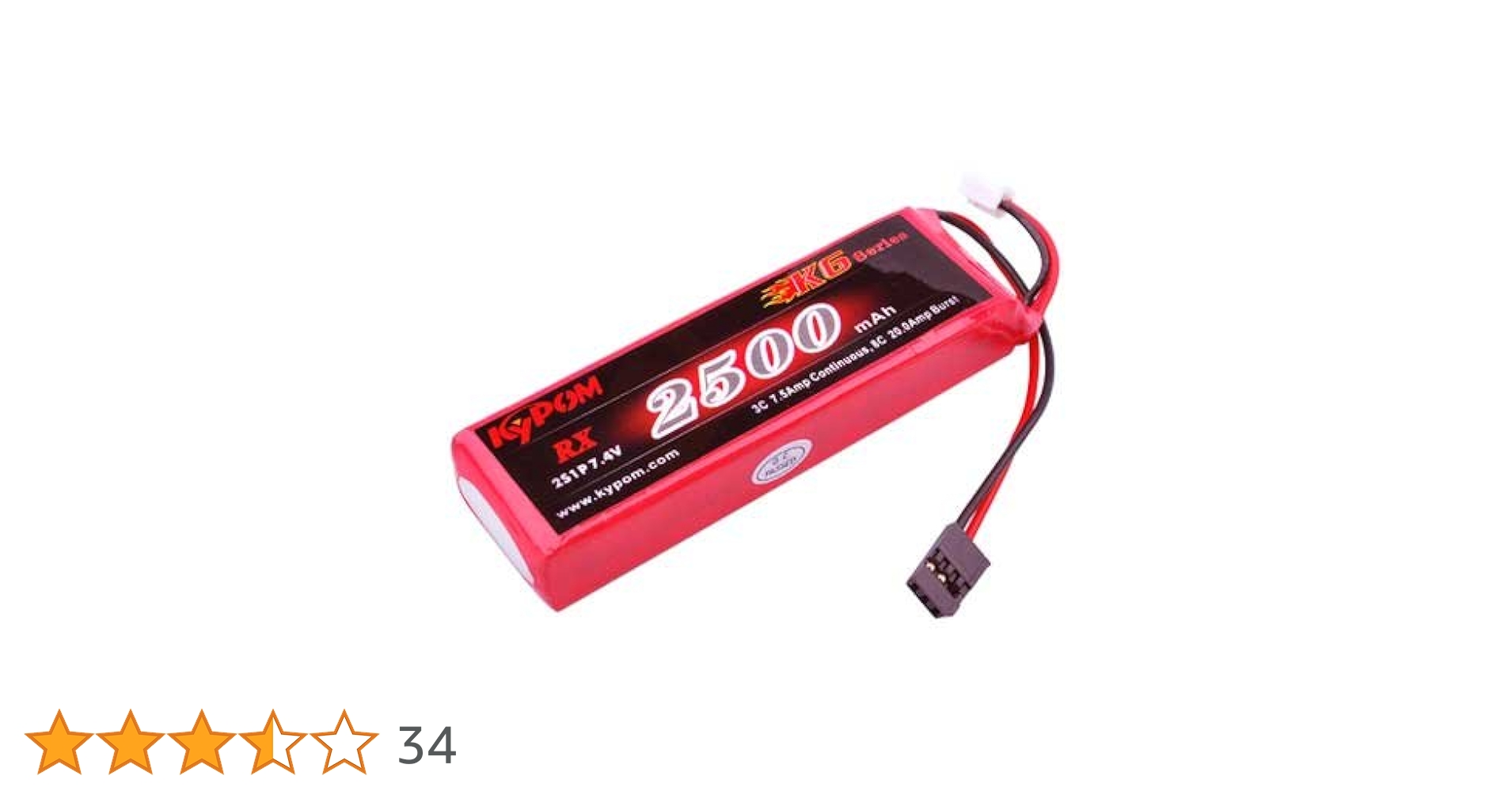 KYPOM battery キーポンバッテリ　新品未使用　10000mAh 6S Amazon.co.jp: Kypom K6 7.4V 250mAh 45C90C リポ バッテリー