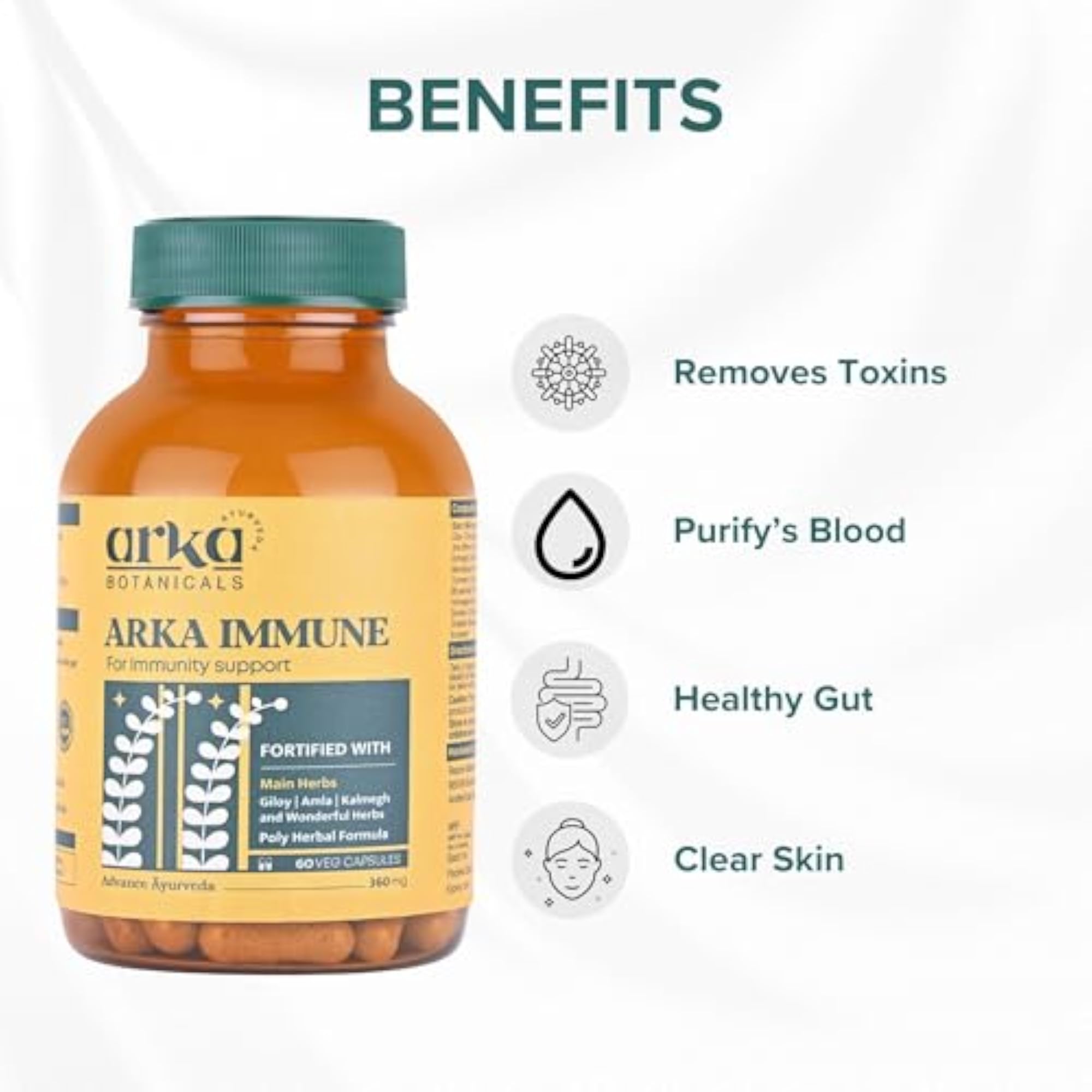 Immune Booster Capsules - Ayurvedic Herbal Support