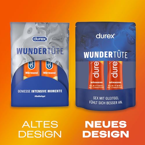 Durex Gleitgel Wärmend - Gleitmittel auf Wasserbasis für Sex, wärmende Effekte & angenehme Gleitfähigkeit… – Ansicht 2