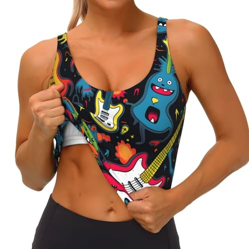 Camiseta para entrenamiento de mujer Mexpekil sin mangas para verano y ejercicio 5
