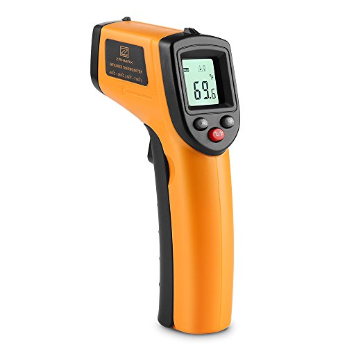 Infrared Thermometer, Non-Contact Digital Thermometer Temperature Gun W Laser Hand Tool For Indoor/Outdoor, -58℉～716℉ Lasergrip Reading, Ac Units Heater Check, Aaa Battery Not Include, 1 #TOP30