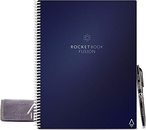 Rocketbook 551,005,163 Fusion Smart Reusable Planner,Calendar,And Note Template Pages,Pack Of 2 thumb #5
