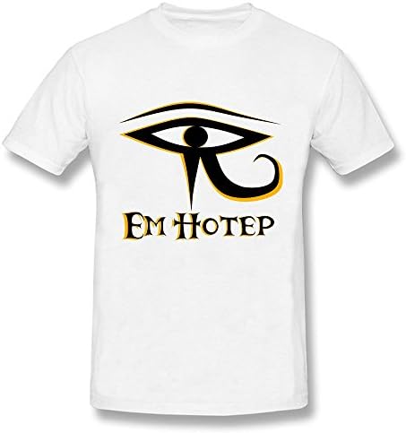 Eye of Horus 100% Cotton T Shirts For Man XS White New Coming T Shirt
