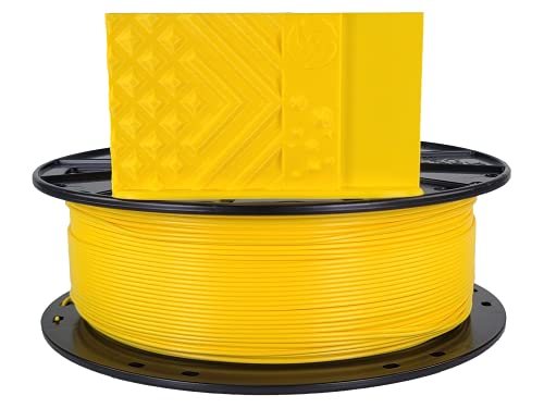 Image of 3D-Fuel 3D Filament High Temp Tough Pro PLA+ Daffodil Yellow, 1.75mm, 1 kg + /- 0.02mm Tolerance, Made in USA