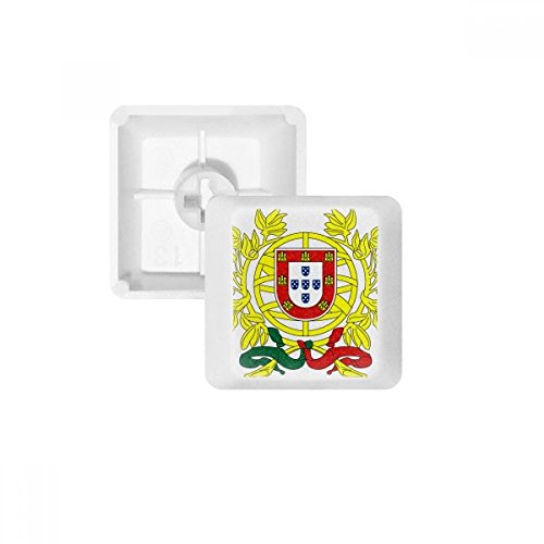 Keycaps PBT Portugal Emblème pour clavier mécanique blanc OEM R1