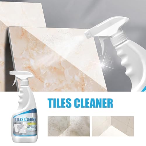 2 Stück Fliesenreiniger fliesenreiniger extra stark fugenreiniger bad Tile Cleaner Spray Geeignet zum Entfernen von Schmutz aus Küche Badezimmerwaschbecken Fliesenwänden