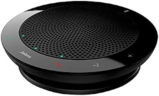 Jabra Speak 410 Speaker Phone - Unified Communications Optimised Portable Conference Speaker with USB - Plug-And-Play Connectivity with Computers
