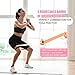 JHMFDDSB Pilates Ring Set, Pilates Essentials Kit with Pilates Ring and Ball, 3 Resistance Bands, Portable Bag & Training Poster, at Home Pilates Starter Workouts Equipment Kit for Women