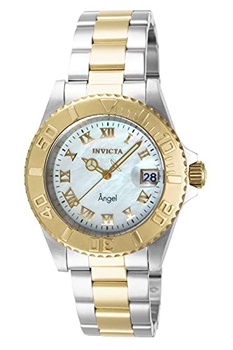 Invicta Women's 14364 Angel Analog Display Swiss Quartz Two Tone Watch