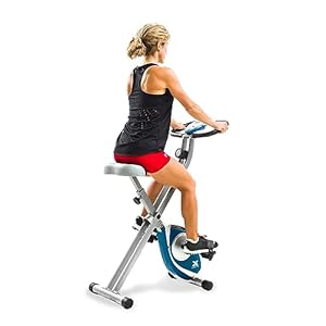 XTERRA Fitness Folding Exercise Bike, 225 LB Weight Capacity