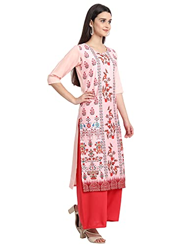 Image of Women's Crepe Regular Kurta