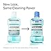 Listerine Cool Mint Alcohol-Free Mild Mouthwash, Oral Rinse Kills 99.9% of Germs That Cause Bad Breath, Less Intense Taste, Mild Mint Flavor, 1 L
