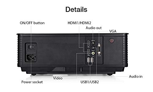 Image of LAZERVISION LV405 Full HD 1920*1080, 5000 Lumens LED Projector