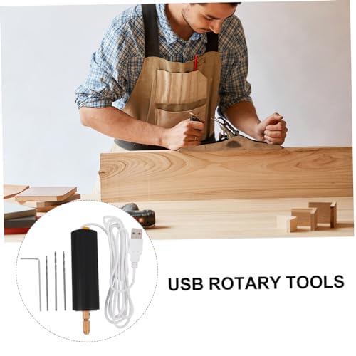 Taladro eléctrico portátil USB para joyería miniatura 2