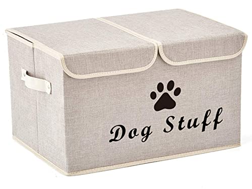 Large Dog Toys Storage Bin with Lid