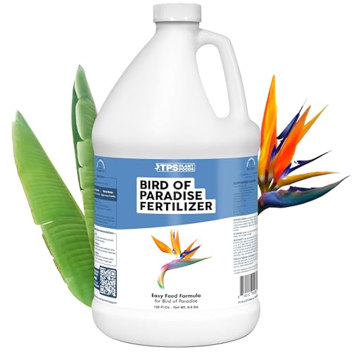 TPS NUTRIENTS Bird of Paradise Fertilizer for All Strelitzia Plants, Liquid Plant Food 1 Gallon (128oz)
