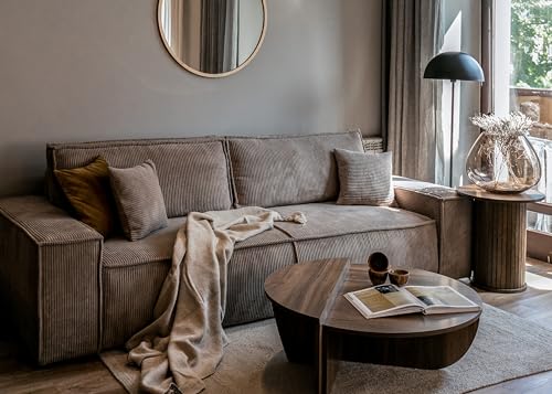 Selsey-Sofa-Schlafsofa-Couch-Mit-Stauraum-Schlaffunktion-Pflegeleicht-Polyurethanschaum-Kordsamt-Weich-Beige-Farese | Dealmeister.io Alt tag für bilder post titel