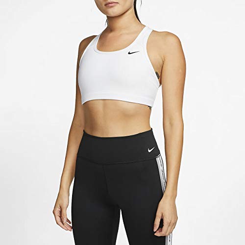 Image of Nike Polyester Womens Swoosh Bra Non PAD Bra L Women Training