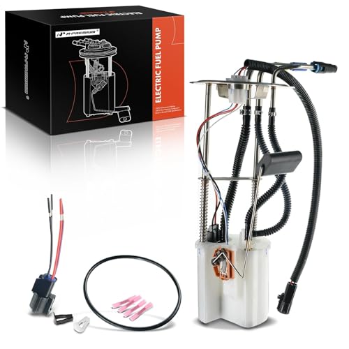A-premium 3 Tubes Electric Fuel Pump Module Assembly With Sending Unit Compat...