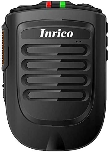 KJD Inrico B01 Wireless Handheld Microphone Bluetooth Version 4.2 PTT for W7 N60 W2PLUS Android Mobile Radio Phone Work with Zello Real PTT NOT Support iOS System 1111
