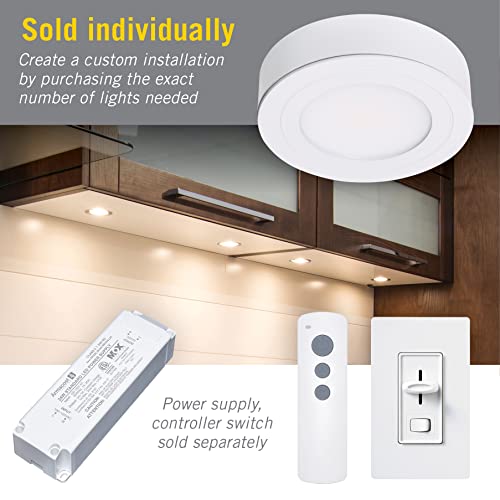 Armacost Lighting 213411 2700K Purevue Dimmable Led Puck Light, Soft White #TOP6
